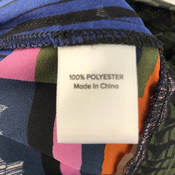 Colorful Patchwork Wrap Top - Picture 8 of 10